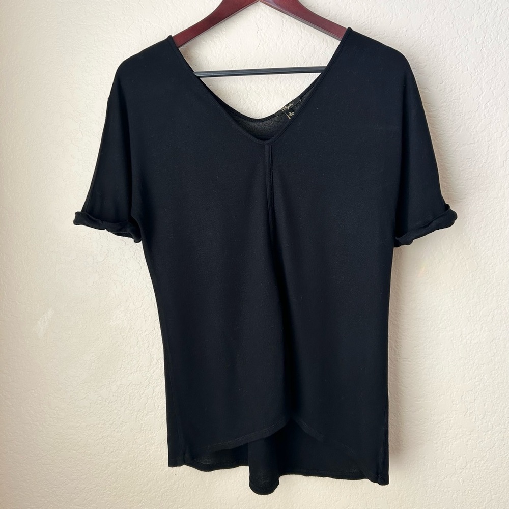 Cupio Black T-shirt, Size S